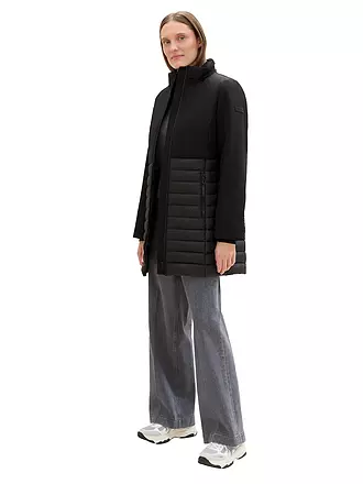 TOM TAILOR | Manteau matelassé | schwarz